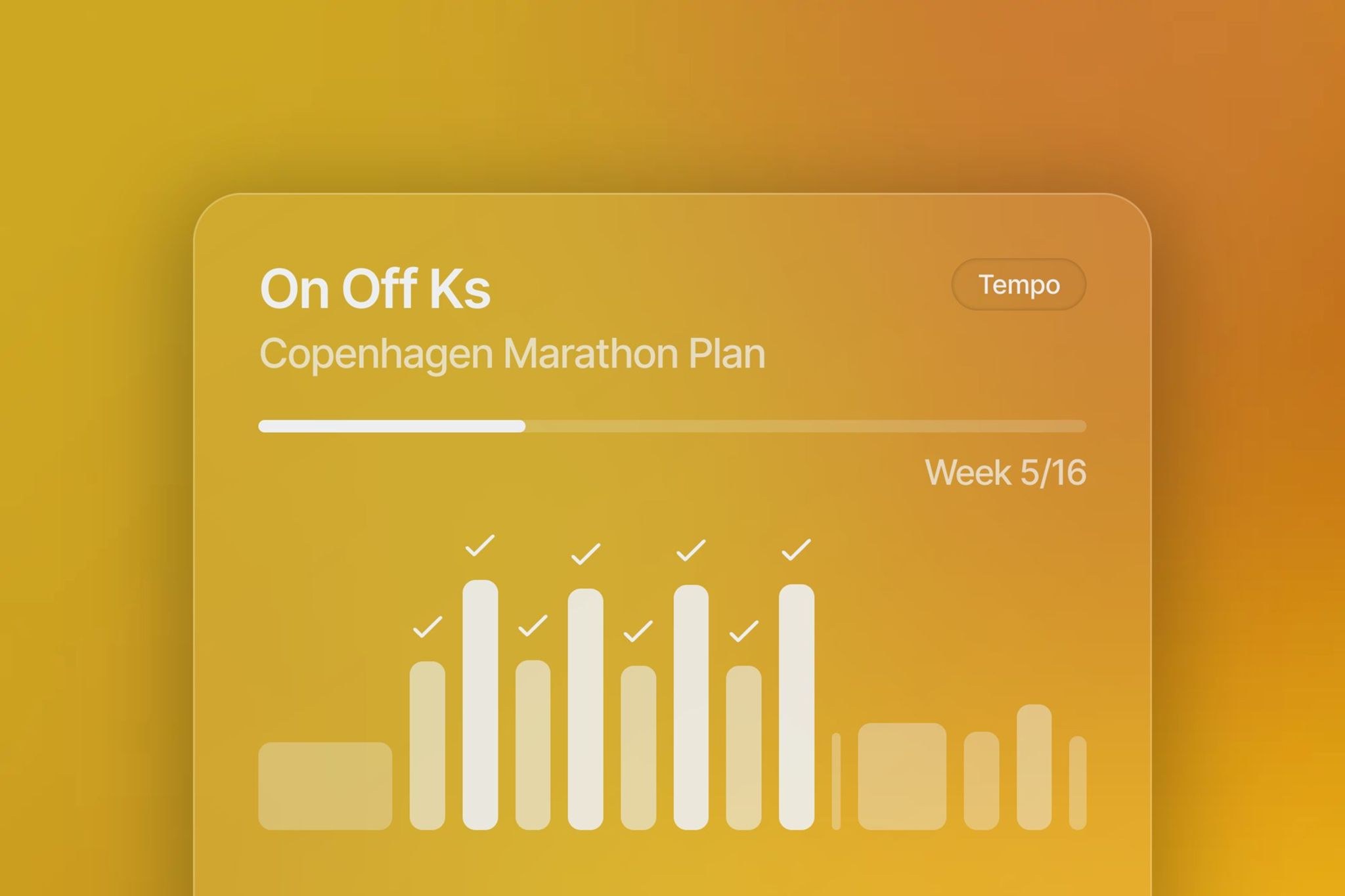 Afternoon Run | Tempo | On Off Ks