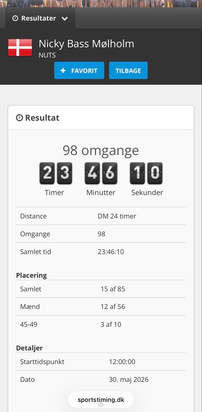 24 Timer Ved Havet | DM 24 Timer (Danish Championship) | 🥉In my age group 🤯🥳🤩