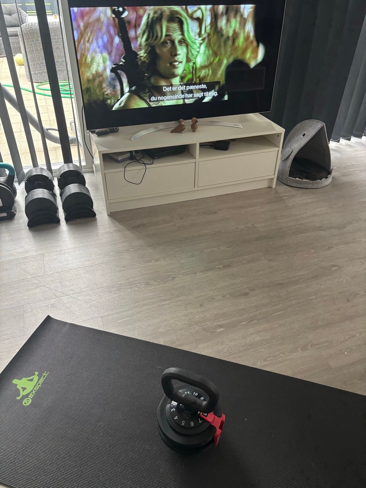 Afternoon Weight Training | Lower @ Home 🏡