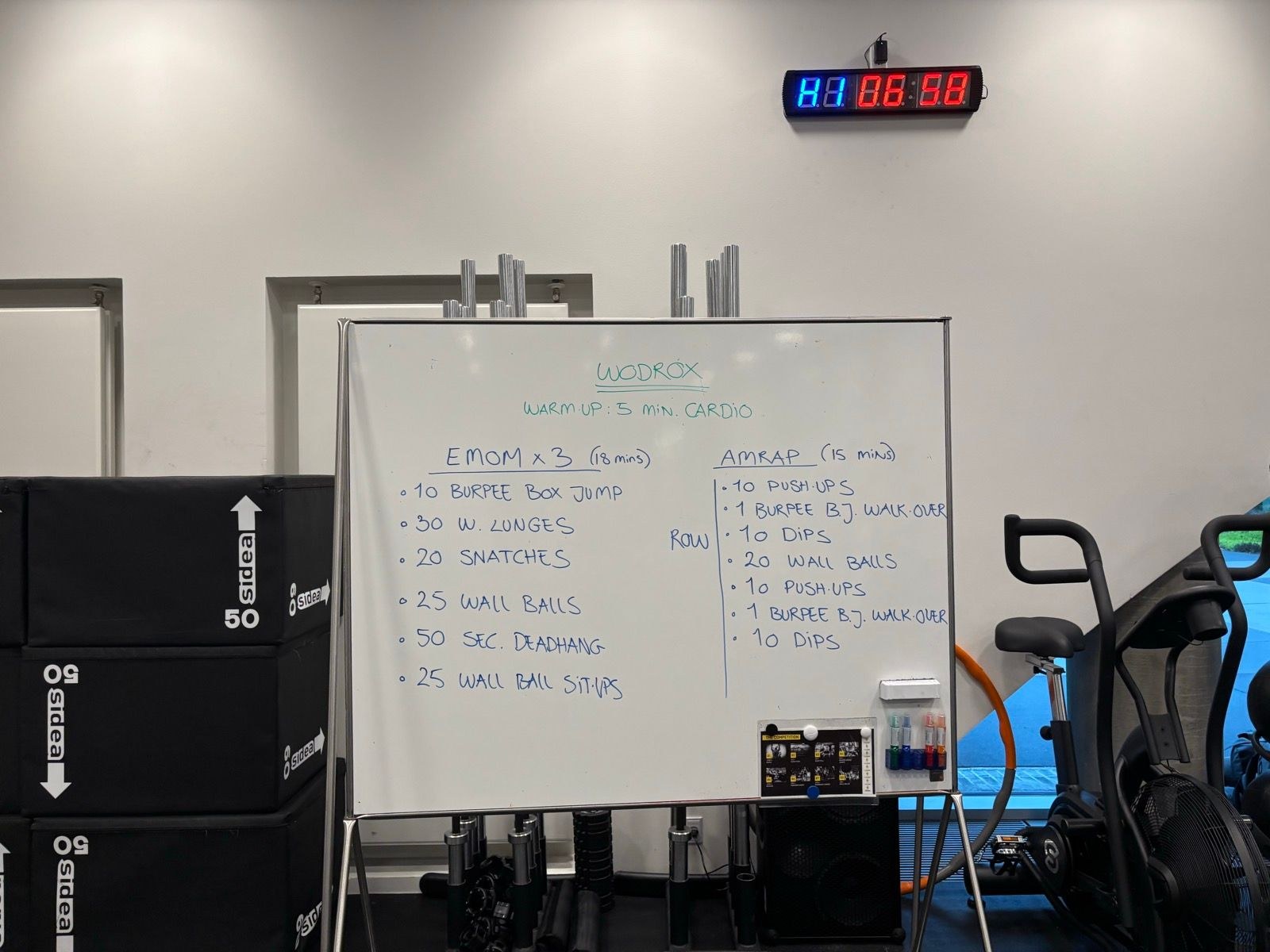 WODROX (HYROX Inspired Workout) 🏃‍♂️🏋️