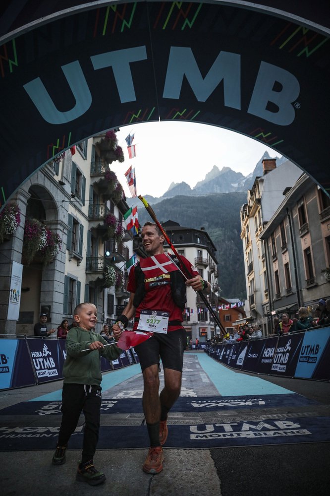 Me and Casper at UTMB CCC 2024
